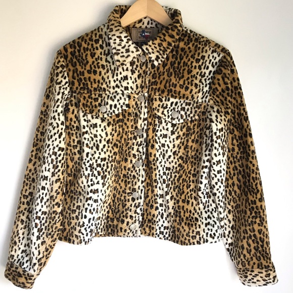 Don't Mess with Texas Jackets & Blazers - Leopard Punk Jacket Medium Don't Mess with Texas